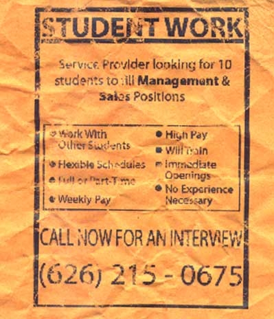 flyer jobs flyer jobs